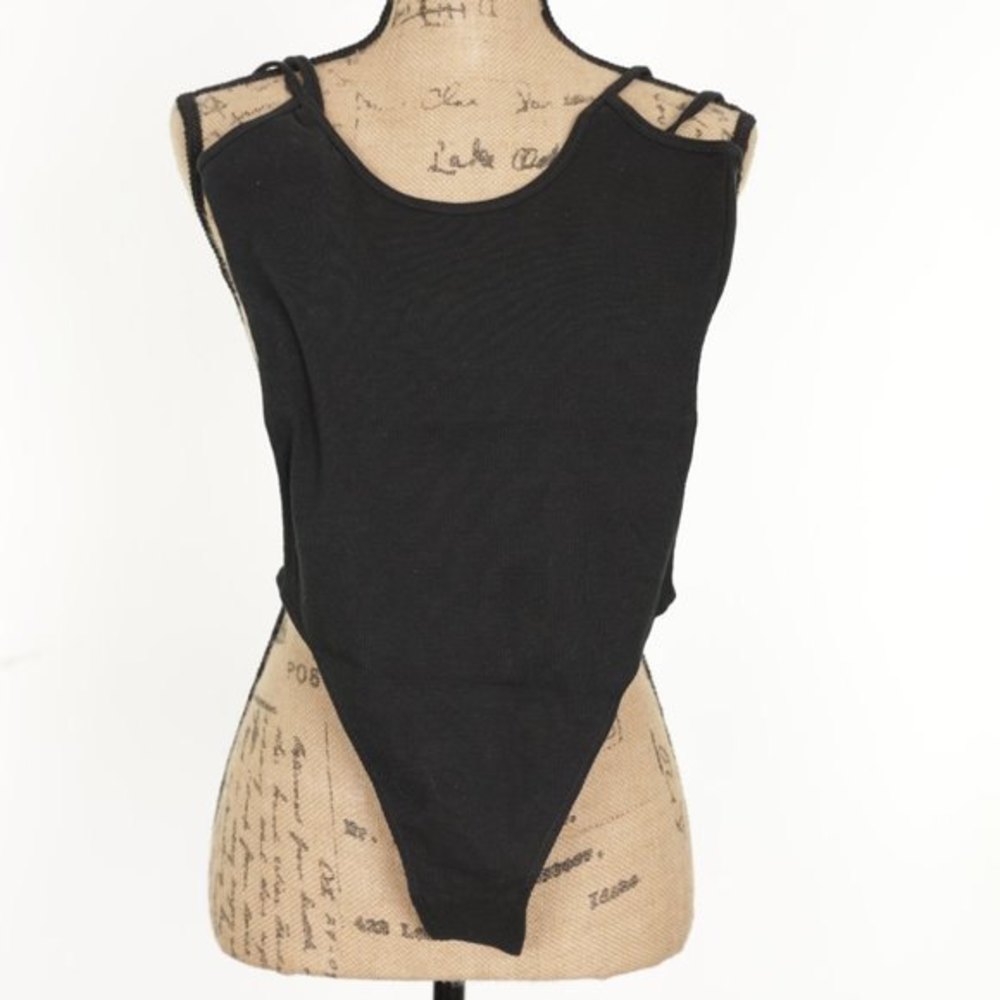 NWOT American Apparel Bodysuit Black